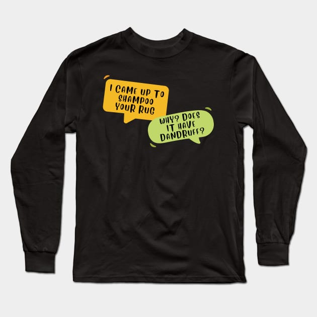 Funny Three's company Long Sleeve T-Shirt by MadeBySerif